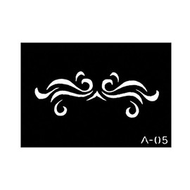 Pochoir pour le Corps format 3'' X 4'' A-05 (PCA-05)