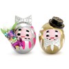★ poppun kurodaruma Mini (Pair Set The Perfect Gift For