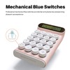 Mechanical Switch Calculator,Handheld for Daily and Basic Office,10 Digit Large