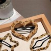 9PCS Y2K Lint Hair Clips for Women,Leopard Print Hair Barrettes