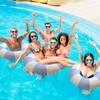 1 x Striped Swimming Ring Adult Large Pool Swimming Ring,
