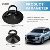 Ohleats 24PCS Car Glass Windshield Sunshade Suction Cups, Powerful Pull