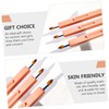 TOVINANNA 1pc Portable Retractable Lip Brush Makeup Applicator Tool Warm