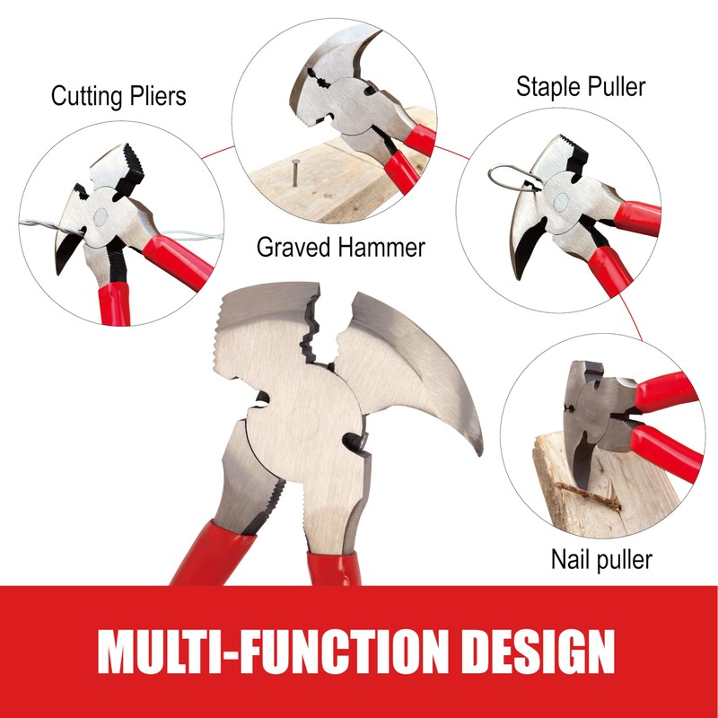 EhuI 10 Inch Forged Fencing Pliers