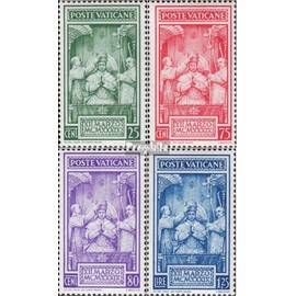 Vatikanstadt 80-83 (complete.issue) with hinge 1939 Coronation Piux XII. (Stamps for collectors) Christianity