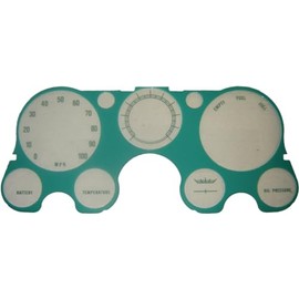 Brothers Trucks H6049-67 Dash Bezel Lens - without Tachometer