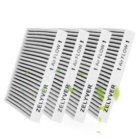 PA5359 Cabin Air Filter Carbon Fits for Freightliner M2 106 108SD 114SD 122SD B2 C2 MT45 Trucks or Buses Replace N10G-36000006 AF26427 PA5359 PA10188 49082 P614547（Set of 4）