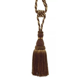 DÉCOPRO Tassel Tieback, Color# D2A2 - Cappuccino Brown [Sold Individually]