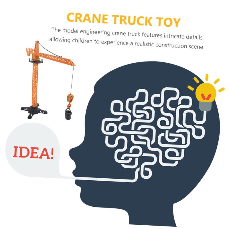 NUOBESTY Toy Engineering Vehicle Tower Crane Ochi