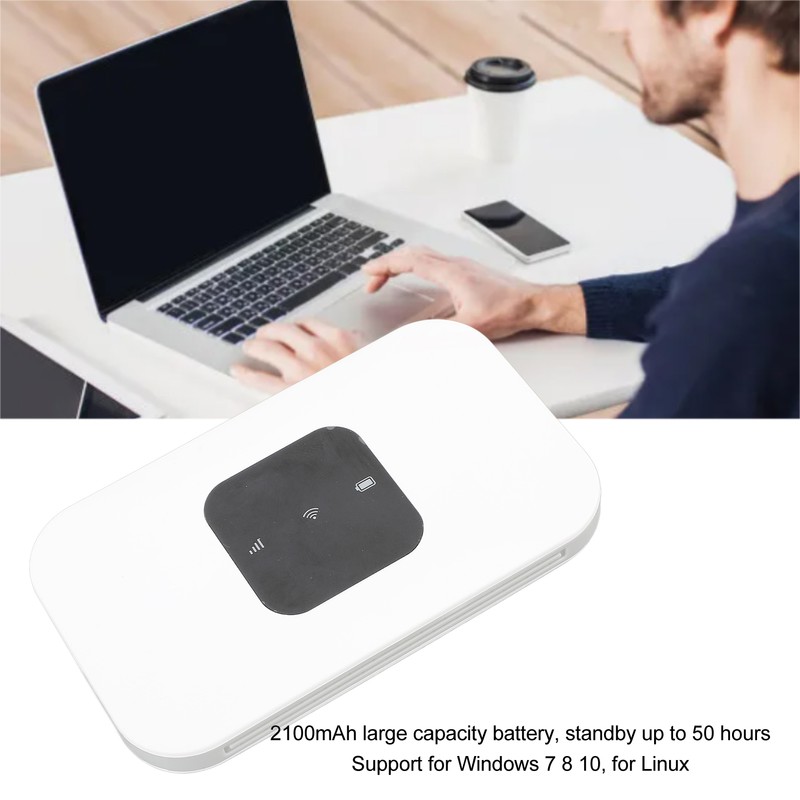 Mobile Wifi Router Supports 10 Users Micro SIM Card Insert