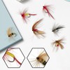 MEISH 12 Pcs Mixed Wet Trout Flies Fly Fishing Lures