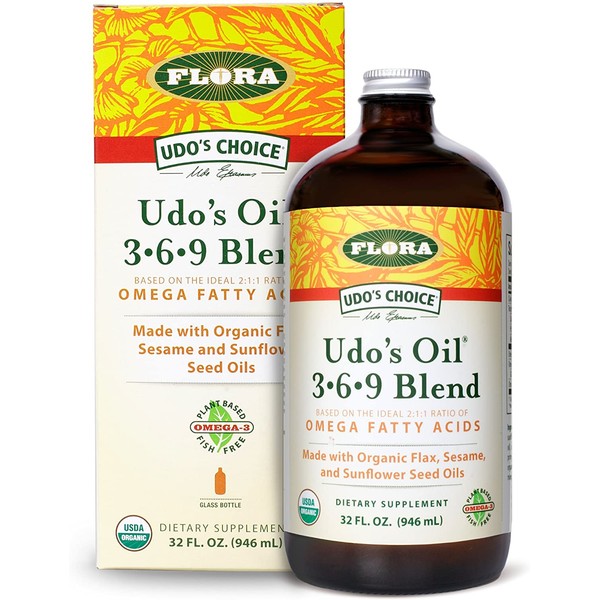 Udo's Choice, Omega 369 Oil Blend, Brain Health, 32 Fl Oz