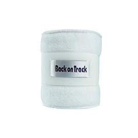 Back on Track Polo Wraps - White (7')