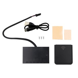 ZONADAH Motion Sensor Switch Wireless Hand Wave Sensing Switch Infrared Sensor Occupancy Sensor Switch for Kitchen Cabinet Pantry Closet Led Lighting