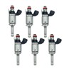 JESBEN 16450-R9P-A01 6pcs Fuel Injectors 6 Holes Replacement for Acura