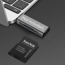 MicroSD Micro SD to SD HC SDHC Memory Card Adapter Reader - NEW (10)
