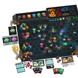 KOSMOS 683535 Catan Star Driver Expansion – New Encounters, Only Playable with Catan Star Driver, Board Game for 3-4 People from 12 Years, Settlers of Catan