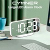 CYMNER Super Clear LED-Display Digitaler Wecker - Modernes Design, Multifunktional,