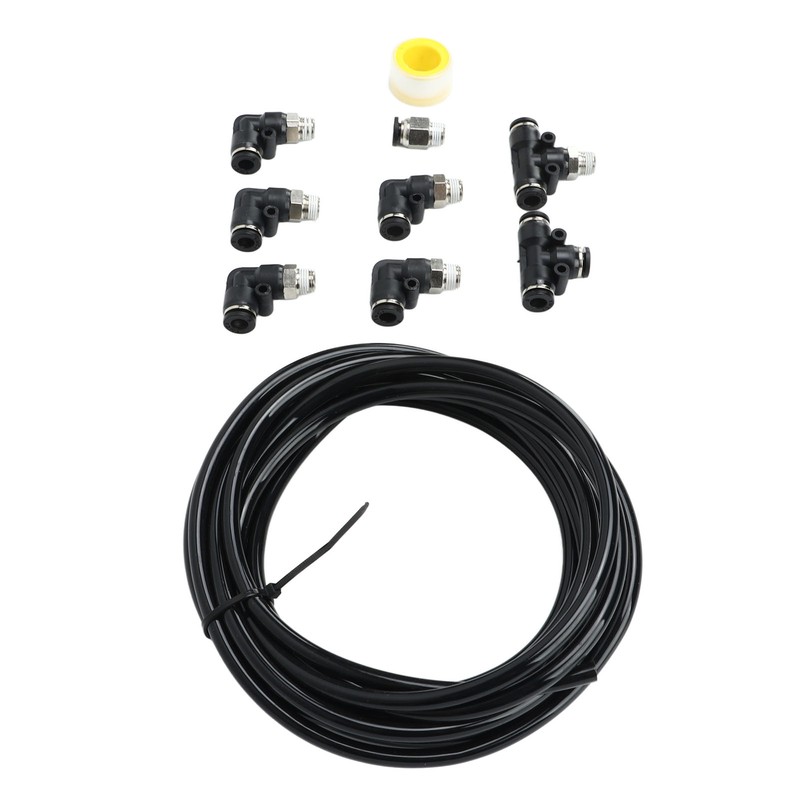 Turbo Vacuum Fitting Kit Turbocharged Wastegate Solenoid Connector Set for
