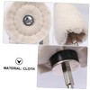 Operitacx 8 Pcs Polishing Wheel Set Cloth Buffing Mop Kit