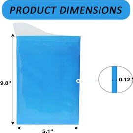 KOMUNJ 12 Super Gel Absorbent Travel Urine Wee Bag with Disposable Garbage Bags for Camping Travel Urinal Toilet Traffic Jam Emergency Urine, Car Sick Bags for Adults
