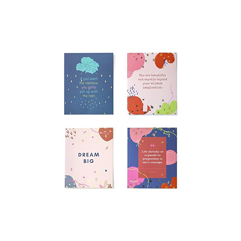 Paquete de 4 pósteres de 21,5 x 28 cm |