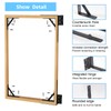 WEKIS Gate Corner Brace Brackets Heavy Duty Anti Sag Gate