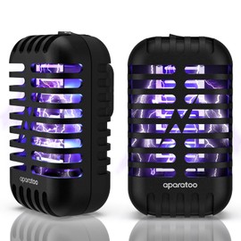 Bug Zapper Indoor Plug in, Fly Zapper Electronic 2 Pack Bug Zapper, Powerful Mosquito Zapper Insect Trap for Camping, Patio, Home, Kitchen