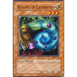 Yu-Gi-Oh! - Servant of Catabolism (PGD-012) - Pharaonic Guardian - 1st Edition - Common