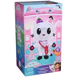 Gabby's Dollhouse: The Movie, Meow-Mazing Interactive Pandy Paws Plush Toy with 3 Accessories & Removable Bag, Kids Toys for Girls & Boys Ages 3 and Up