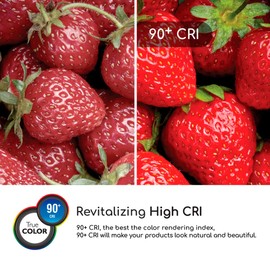 Euri Lighting EB40-11W5040cec, Dimmable LED BR40, 11W (80W Equiv) 1000lm, Bright White (4000K), 90+ CRI, E26 Base, UL, E-Star, CEC, JA8, 3YR, 25K HR WTY