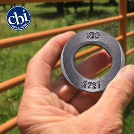 CBI Pipe & Supply Tool Division Pipe Fence Weldable Saddle Cap - Versatile & Durable Solution for Pipe Fencing Applications - Saddle Cap Designed to Fit Pipes Range of 2 7/8" to 2 7/8" (10 Pack)
