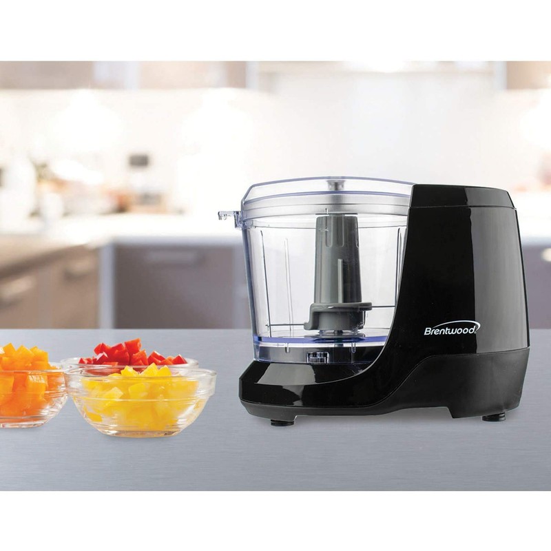 Brentwood MC-109BK 1.5 Cup Mini Food Chopper, Black