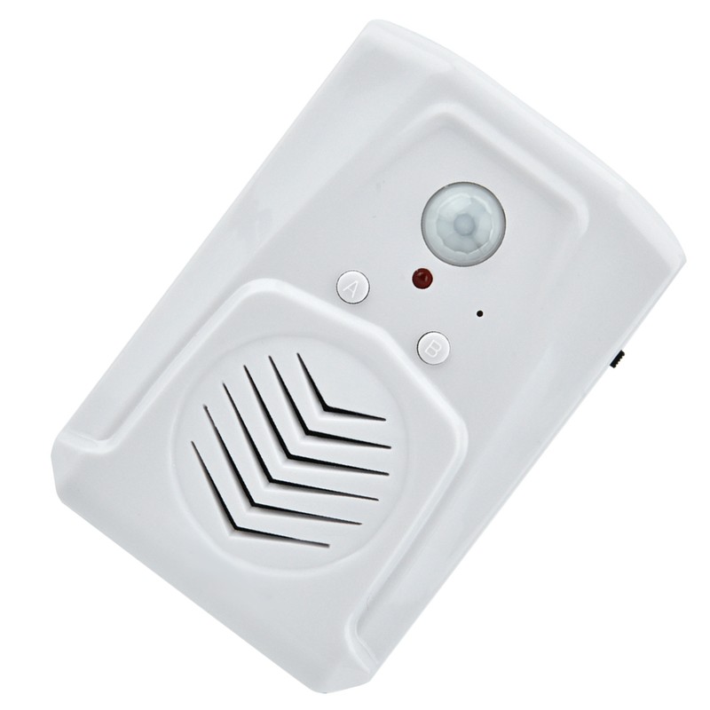 USB/Battery Powered Motion Sensor Alarm MP3 Audio Player Infrared Induction