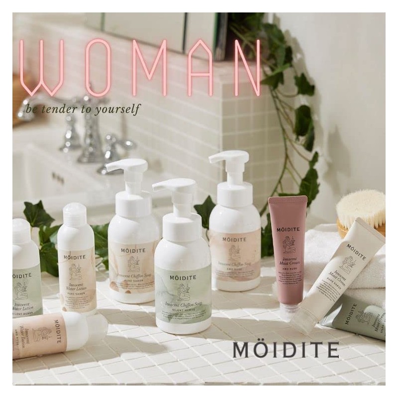 Moidite Innocent Water Lotion, Pure Savon Fragrance, 5.1 fl oz