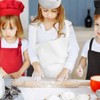 3Pcs Children Aprons Baking DIY Kids Aprons with Pockets for