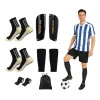 Antideslizantes Fútbol Y Manga Media Y Espinillera-6pcs