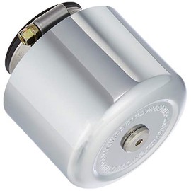 Kitaco 515-0500323 Super Power Filter (φ32/Straight) Universal Chrome Plated