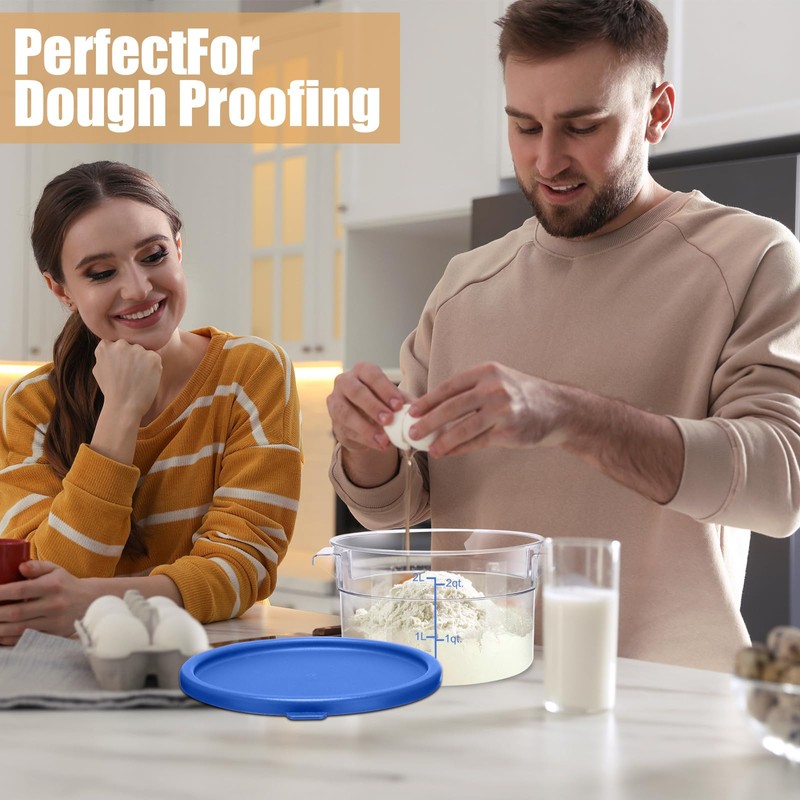 Wenqik 4 Pcs Food Storage Container with Lids Set Proof