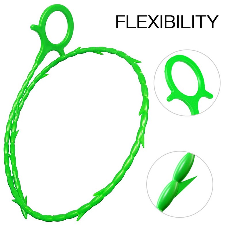 MUSMU Compatible con drenaje de pelo de serpiente con 5