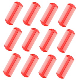 FRCOLOR Grate Fine-toothed Combs 12pc Double Sided Dandruff Nits Detection 10.6 x 5.6cm Random Color