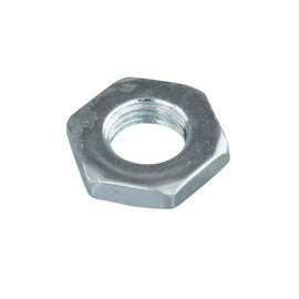 Fenix Bike Hub Axle Lock Nut 3mm 3/8" x 26T, Various Colors (Chrome, 1(Each))