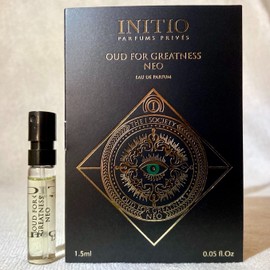 Initio Oud for Greatness NEO Eau de Parfum Sample Spray .05oz 1.5ml 2024 Release