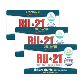 ALYU21 RU 21 Vitamin C 750mg x 6 tablets 3 boxes -DL- / 알유21 RU 21 비타민C 750mg x 6정 3박스 -DL-