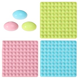 Tinoaly 300pz Punti di Urto per Ipovedenti, Adesivi Tattili Ipovedenti Puntini Rilievo Braille per l'Assistenza a Non Vedenti e Anziani Marcatura Accessibilità (Rosa, Blu, Verde)