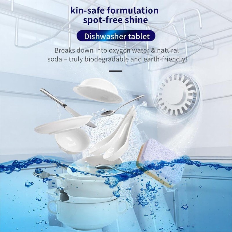 Dishwasher Cleaner,Deep Cleaning Descaler Pods for Dishwasher(30 Tablets)