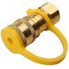 Hiland DH22+QH1 20' Natural Gas Hose 60,000 BTU Capacity, One