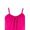 Girls Long Sleeveless Dungarees (code 8809) Fuchsia 12 Years