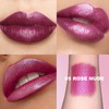 Wugbc Metallic Lipstick Glitter Lip Stick Long Lasting Waterproof Shine