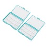 2Pcs Portable Watercolor Box Detachable Easy to Clean Compact Mini